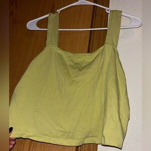 light green tank top